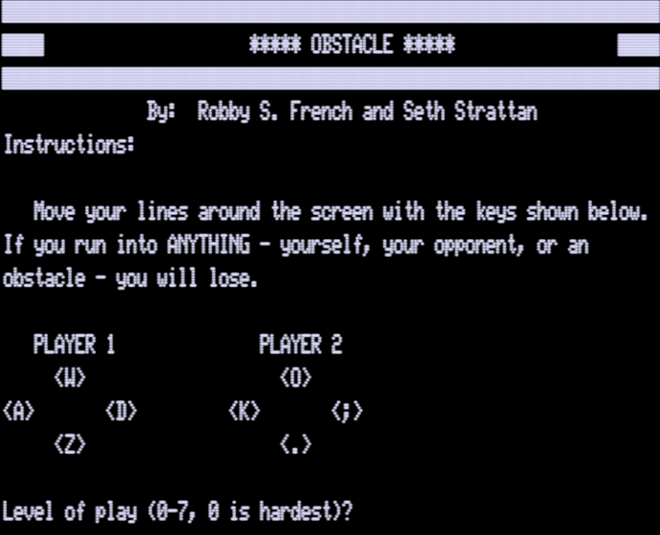 Screen shot